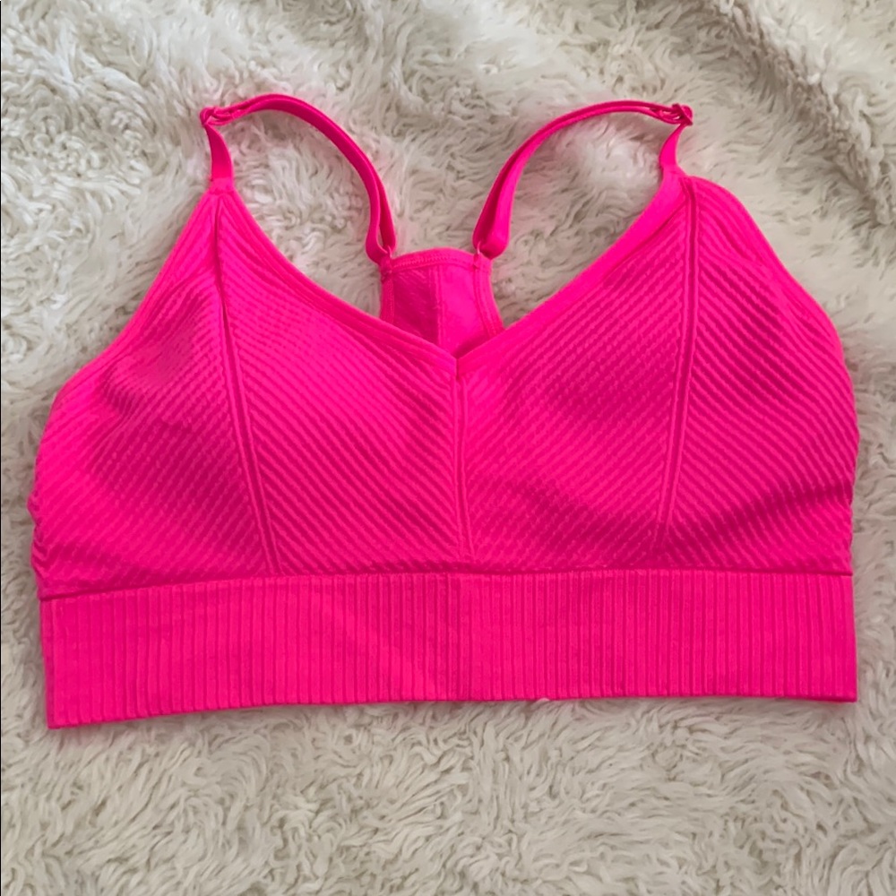 🩷PINK 💎Vibrant Pink Women's Sports Bra